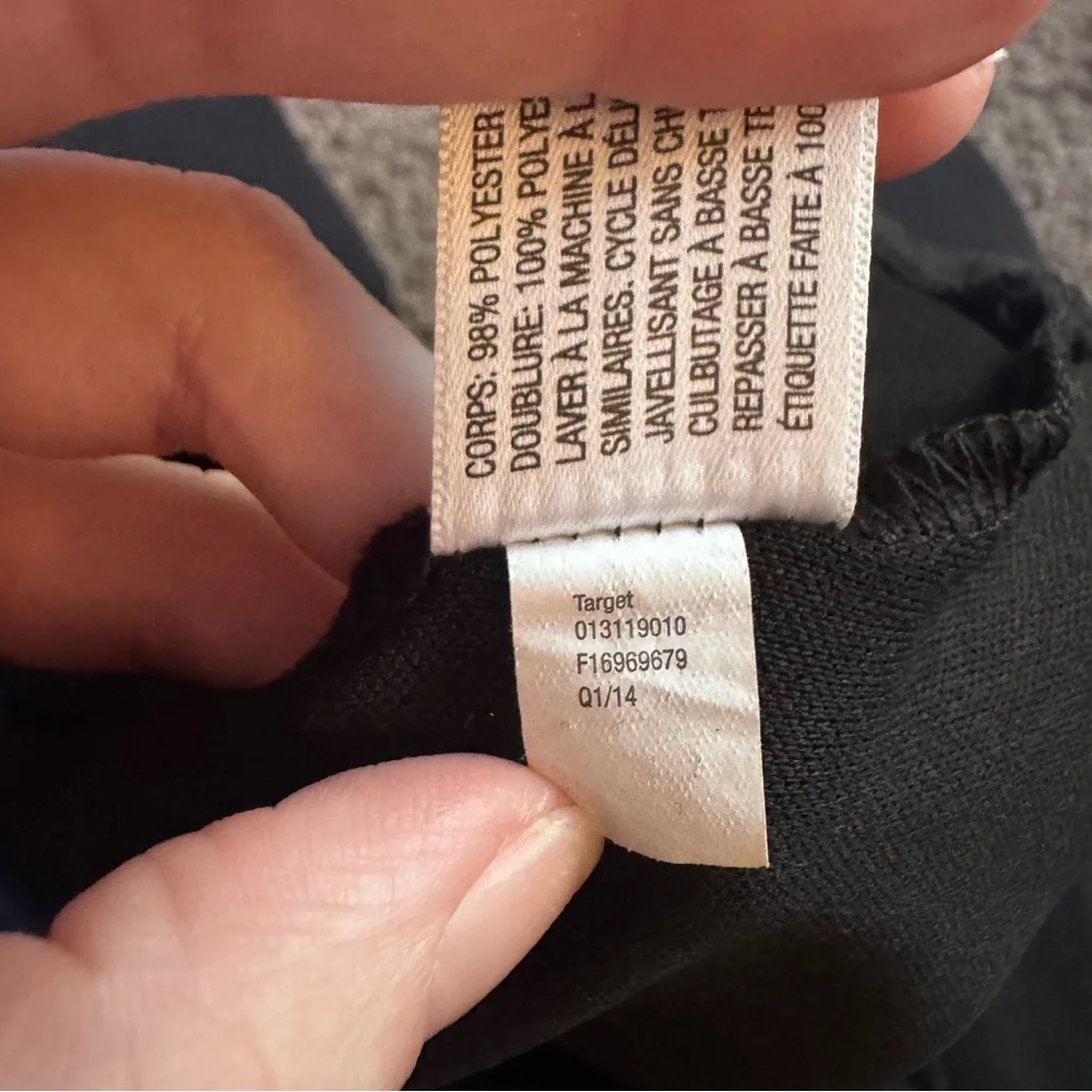 Mossimo Supply Co. Skater Black Mini Dress - Picture 8 of 12